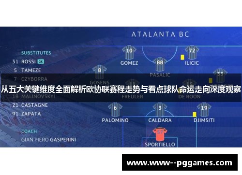 从五大关键维度全面解析欧协联赛程走势与看点球队命运走向深度观察 从五大关键维度全面解析欧协联赛程走势与看点球队命运走向深度观察