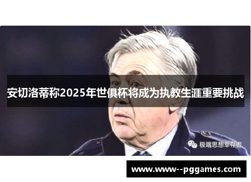 安切洛蒂称2025年世俱杯将成为执教生涯重要挑战